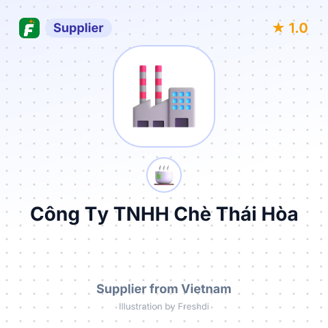 Công Ty TNHH Chè Thái Hòa – summary card, no photo uploaded yet