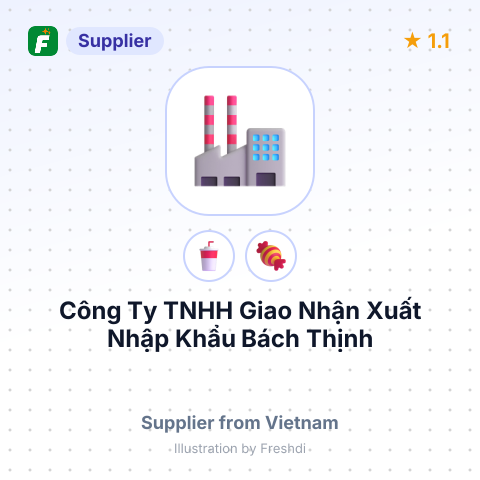 Công Ty TNHH Giao Nhận Xuất Nhập Khẩu Bách Thịnh – summary card, no photo uploaded yet
