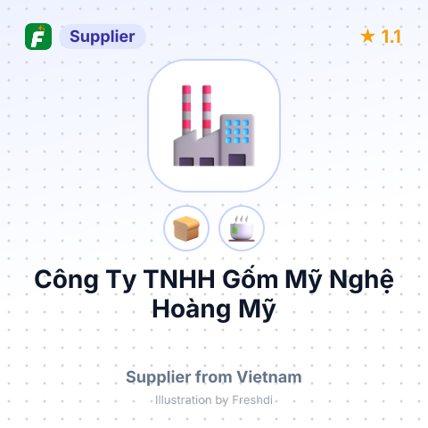 Công Ty TNHH Gốm Mỹ Nghệ Hoàng Mỹ – summary card, no photo uploaded yet