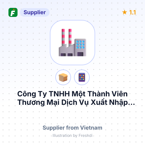 Công Ty TNHH Một Thành Viên Thương Mại Dịch Vụ Xuất Nhập Khẩu Rồng Thiên – summary card, no photo uploaded yet