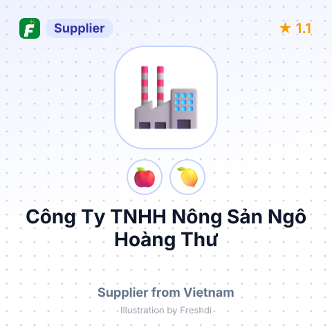 Công Ty TNHH Nông Sản Ngô Hoàng Thư – summary card, no photo uploaded yet