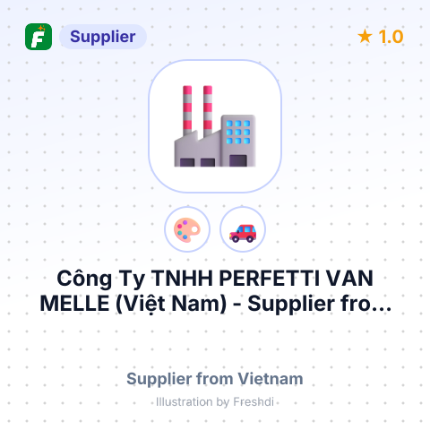 Công Ty TNHH PERFETTI VAN MELLE (Việt Nam) – summary card, no photo uploaded yet