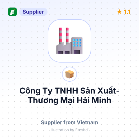 Công Ty TNHH Sản Xuất- Thương Mại Hải Minh – summary card, no photo uploaded yet