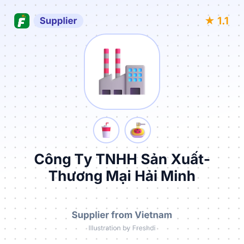 Công Ty TNHH Sản Xuất- Thương Mại Hải Minh – summary card, no photo uploaded yet