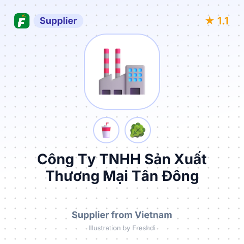 Công Ty TNHH Sản Xuất Thương Mại Tân Đông – summary card, no photo uploaded yet