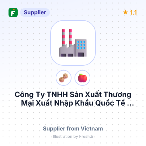Công Ty TNHH Sản Xuất Thương Mại Xuất Nhập Khẩu Quốc Tế Megarise – summary card, no photo uploaded yet