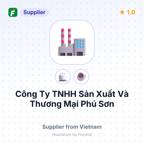 Công Ty TNHH Sản Xuất Và Thương Mại Phú Sơn – summary card, no photo uploaded yet