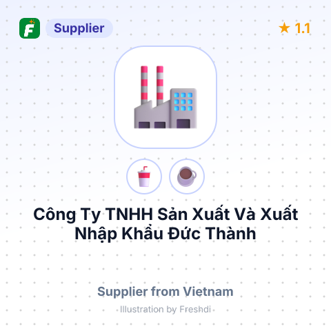 Công Ty TNHH Sản Xuất Và Xuất Nhập Khẩu Đức Thành – summary card, no photo uploaded yet