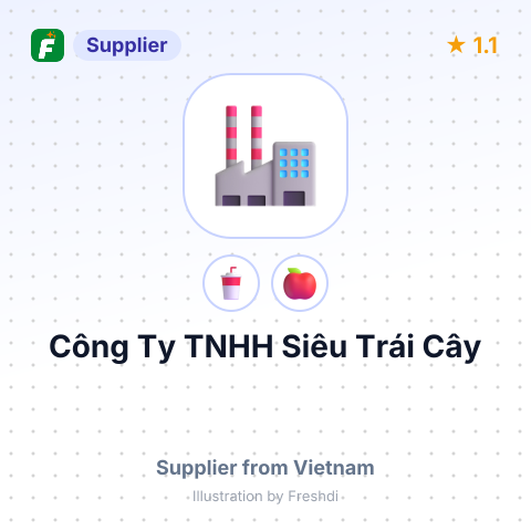 Công Ty TNHH Siêu Trái Cây – summary card, no photo uploaded yet