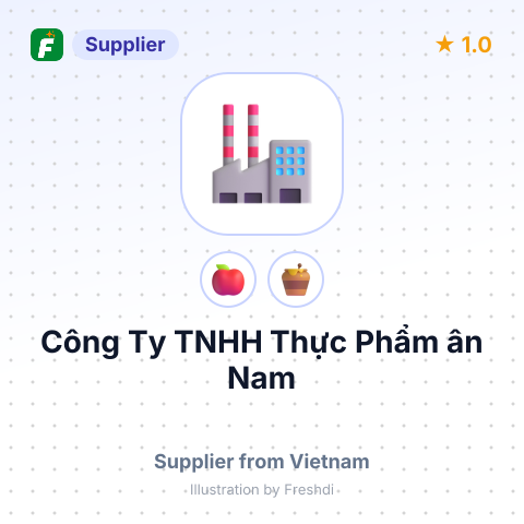 Công Ty TNHH Thực Phẩm ân Nam – summary card, no photo uploaded yet