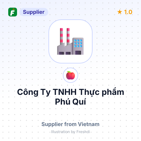 Công Ty TNHH Thực phẩm Phú Quí – summary card, no photo uploaded yet