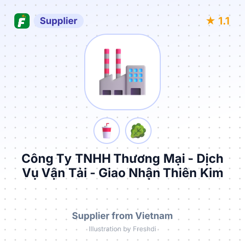 Công Ty TNHH Thương Mại - Dịch Vụ Vận Tải - Giao Nhận Thiên Kim – summary card, no photo uploaded yet