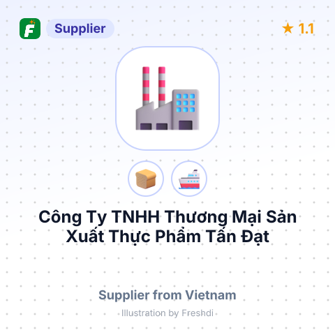 Công Ty TNHH Thương Mại Sản Xuất Thực Phẩm Tấn Đạt – summary card, no photo uploaded yet
