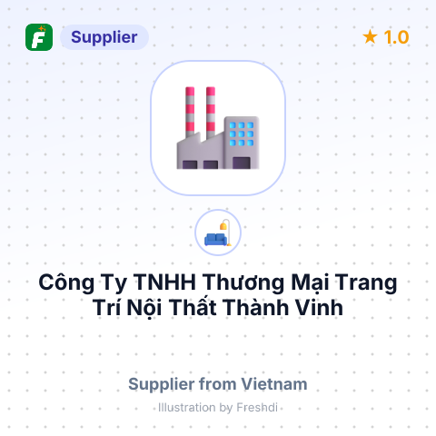 Công Ty TNHH Thương Mại Trang Trí Nội Thất Thành Vinh – summary card, no photo uploaded yet