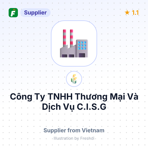 Công Ty TNHH Thương Mại Và Dịch Vụ C.I.S.G – summary card, no photo uploaded yet