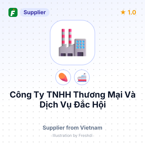 Công Ty TNHH Thương Mại Và Dịch Vụ Đắc Hội – summary card, no photo uploaded yet