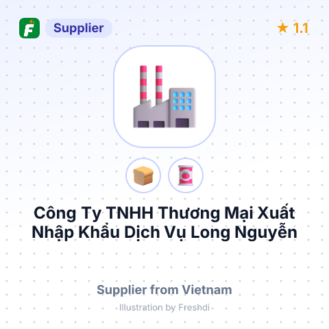 Công Ty TNHH Thương Mại Xuất Nhập Khẩu Dịch Vụ Long Nguyễn – summary card, no photo uploaded yet