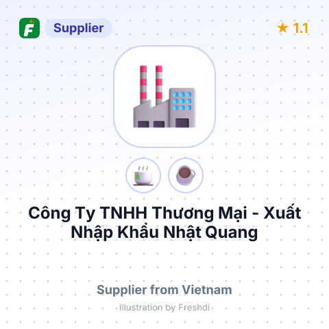 Công Ty TNHH Thương Mại - Xuất Nhập Khẩu Nhật Quang – summary card, no photo uploaded yet