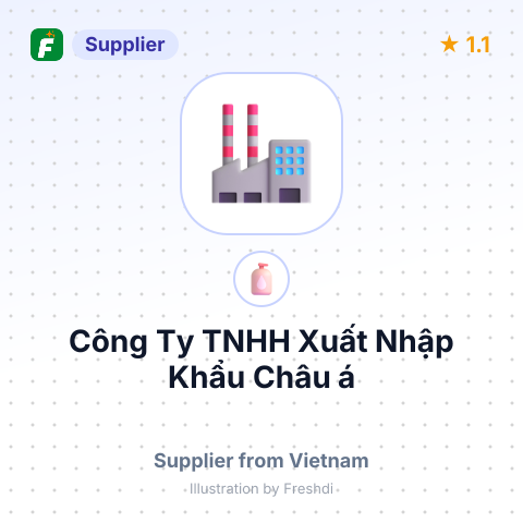 Công Ty TNHH Xuất Nhập Khẩu Châu á – summary card, no photo uploaded yet