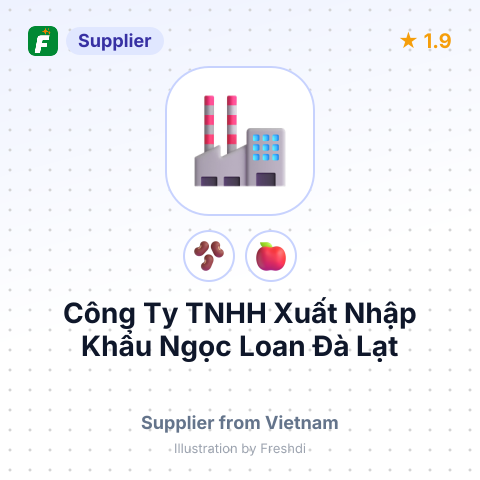 Công Ty TNHH Xuất Nhập Khẩu Ngọc Loan Đà Lạt – summary card, no photo uploaded yet