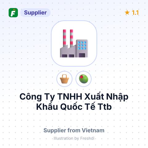 Công Ty TNHH Xuất Nhập Khẩu Quốc Tế Ttb – summary card, no photo uploaded yet