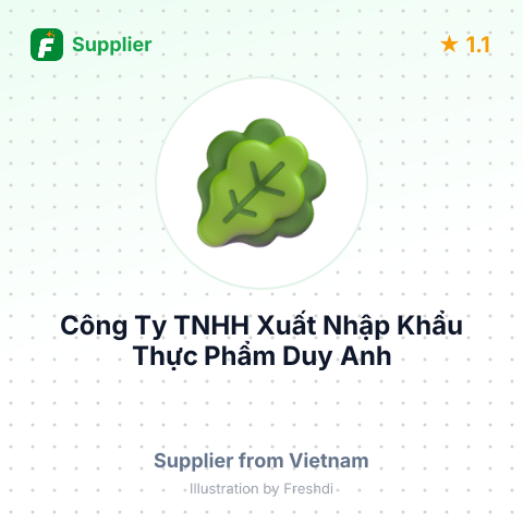 Công Ty TNHH Xuất Nhập Khẩu Thực Phẩm Duy Anh – summary card, no photo uploaded yet