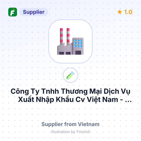 Công Ty Tnhh Thương Mại Dịch Vụ Xuất Nhập Khẩu Cv Việt Nam – summary card, no photo uploaded yet