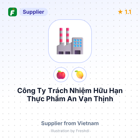 Công Ty Trách Nhiệm Hữu Hạn Thực Phẩm An Vạn Thịnh – summary card, no photo uploaded yet