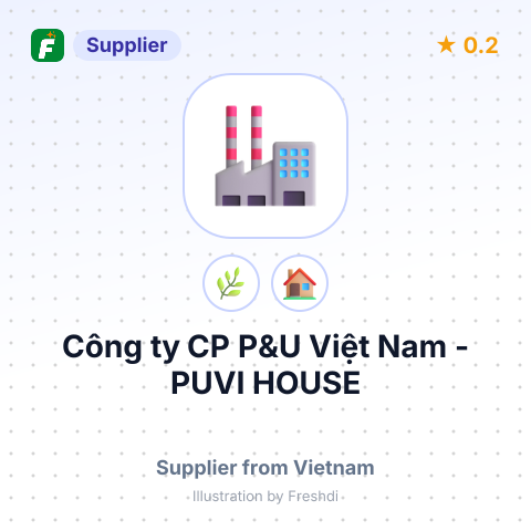 Công ty CP P&U Việt Nam - PUVI HOUSE – summary card, no photo uploaded yet