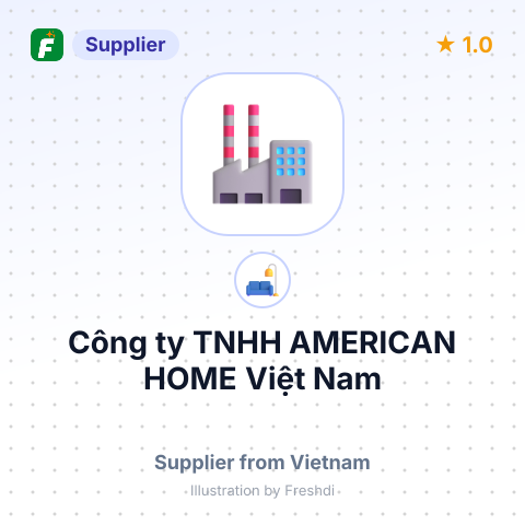 Công ty TNHH AMERICAN HOME Việt Nam – summary card, no photo uploaded yet