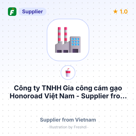 Công ty TNHH Gia công cám gạo Honoroad Việt Nam – summary card, no photo uploaded yet
