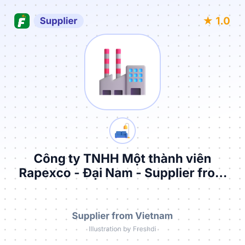 Công ty TNHH Một thành viên Rapexco - Đại Nam – summary card, no photo uploaded yet