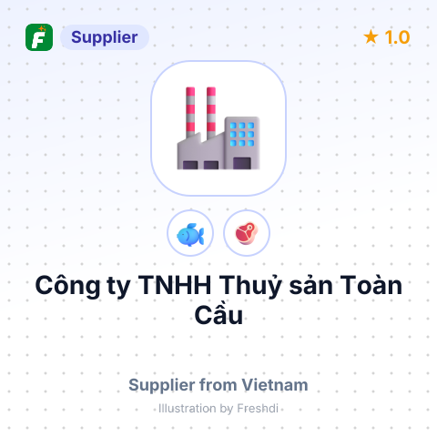 Công ty TNHH Thuỷ sản Toàn Cầu – summary card, no photo uploaded yet