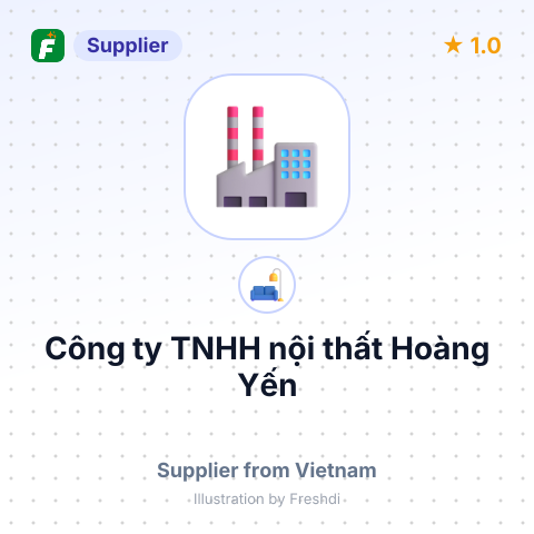 Công ty TNHH nội thất Hoàng Yến – summary card, no photo uploaded yet
