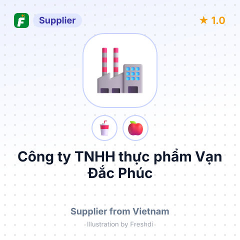 Công ty TNHH thực phẩm Vạn Đắc Phúc – summary card, no photo uploaded yet