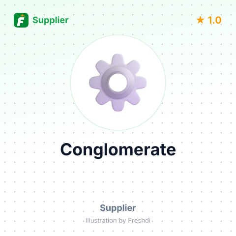Conglomerate – summary card, no photo uploaded yet
