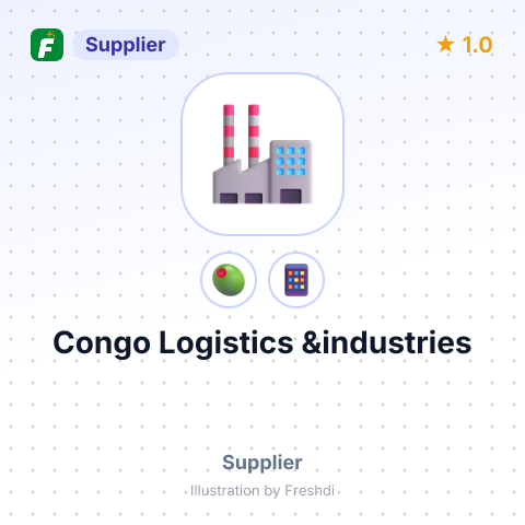 Congo Logistics &industries  – summary card, no photo uploaded yet