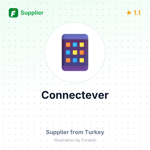 Connectever  – summary card, no photo uploaded yet