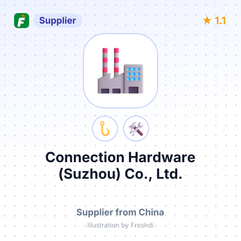 Connection Hardware (Suzhou) Co., Ltd. – summary card, no photo uploaded yet