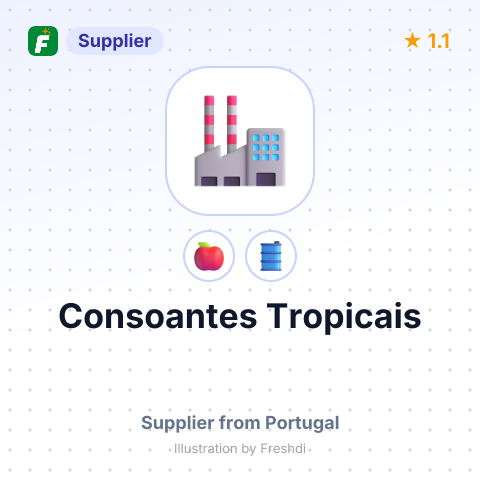 Consoantes Tropicais  – summary card, no photo uploaded yet