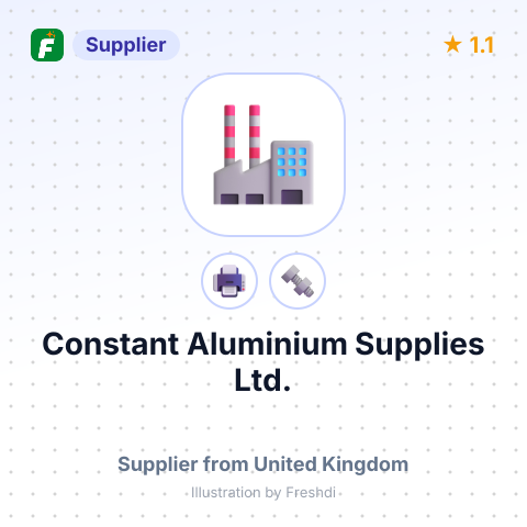Constant Aluminium Supplies Ltd. – summary card, no photo uploaded yet