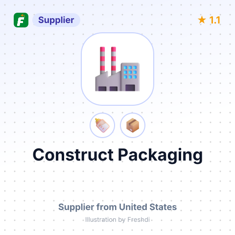 Construct Packaging – summary card, no photo uploaded yet