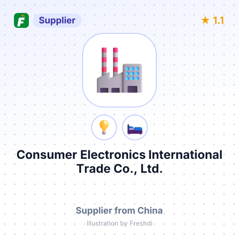 Consumer Electronics International Trade Co., Ltd. – summary card, no photo uploaded yet
