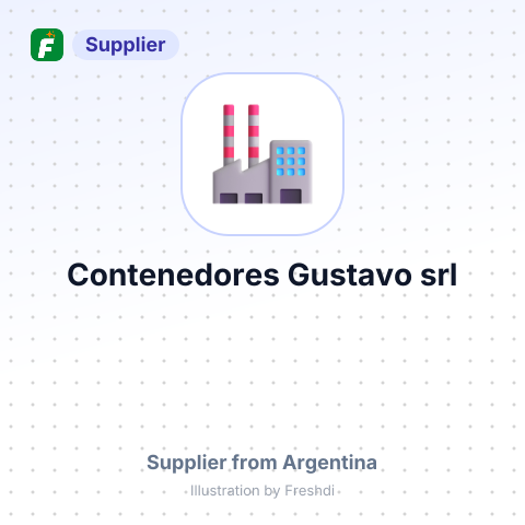 Contenedores Gustavo srl – summary card, no photo uploaded yet