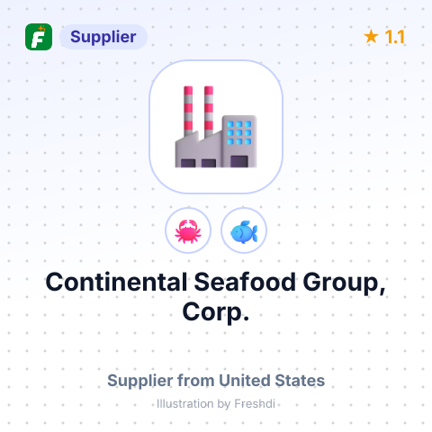 Continental Seafood Group, Corp. – summary card, no photo uploaded yet