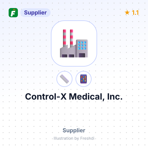 Control-X Medical, Inc. – summary card, no photo uploaded yet