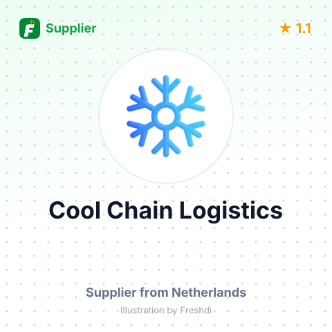 Cool Chain Logistics – summary card, no photo uploaded yet