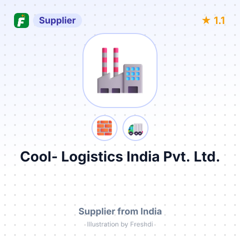 Cool- Logistics India Pvt. Ltd. – summary card, no photo uploaded yet