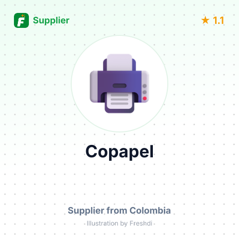 Copapel – summary card, no photo uploaded yet