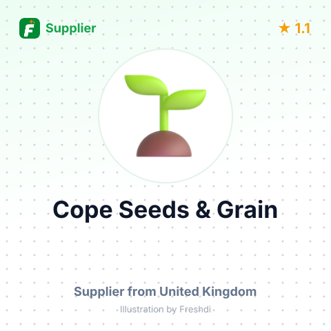Cope Seeds & Grain  – summary card, no photo uploaded yet